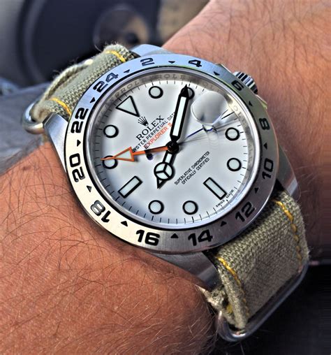rolex explorer ii nato